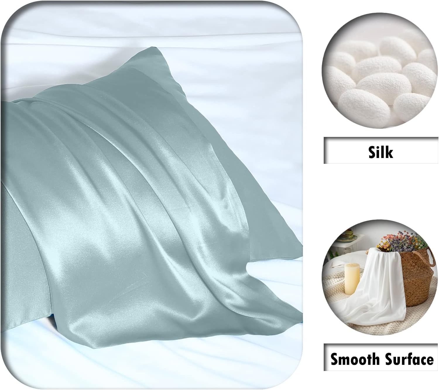 Luxurious Silk Sleep Pillowcase