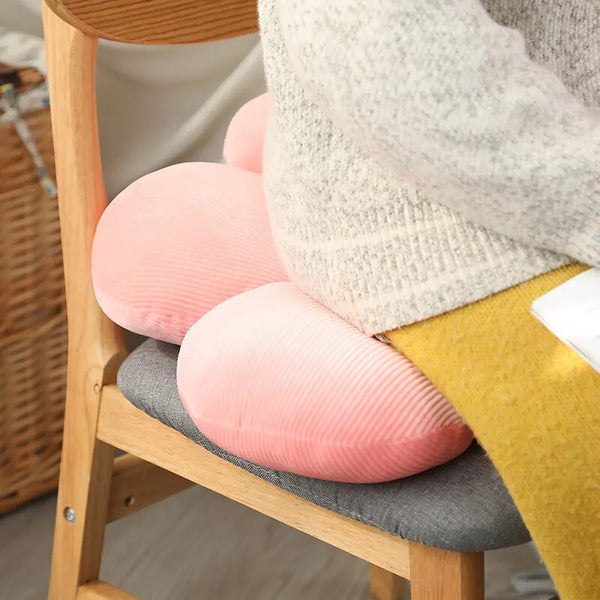 Colorful Flower Plush Pillow