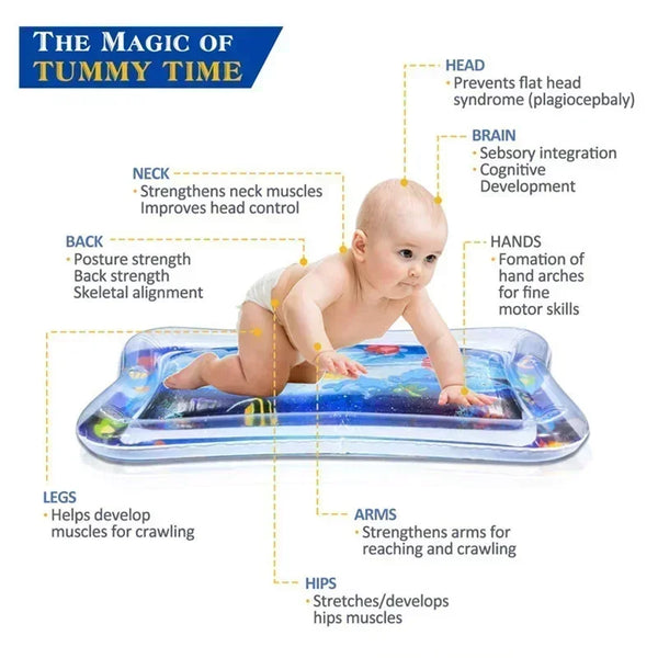 Fun Tummy Time Water Mat