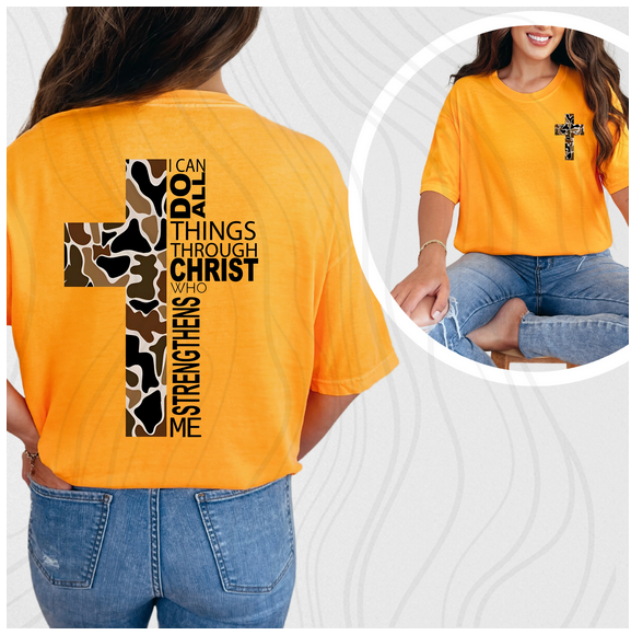 Camo Cross Through Christ